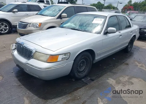 1999 Mercury Grand Marquis Gs from USA, damaged, VIN 2MEFM74W4XX712009